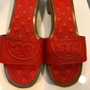 Tory Burch low wedge slides
